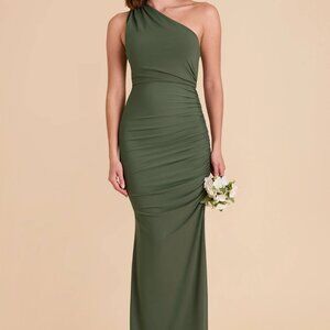 Brand new in bag Birdy Grey Claudia Luxe Knit Dress size large color OLIVE